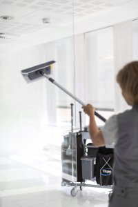 Vikan Window cleaning set, Vikan, gray, 25 cm 6