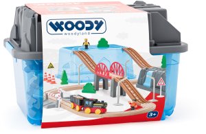 Woodyland WOODYLAND Drewn. kolejka Farma 60el 93077 30777 4