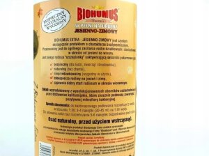 Bros Biohumus nawóz jesienno-zimowy 1l z dżdżownic kalifornijskich 4