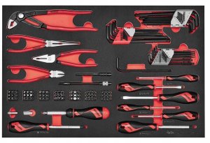 Wózek narzędziowy Beta Tools Wzek narzdziowy TCMME217KA wraz z zestawem narzdzi 217 elementów 5