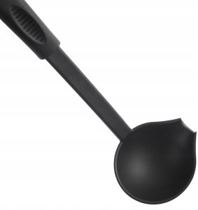 Orion Chochla Kuchenna ORION BLACKLINE 60 ml 29 cm Czarna z Wylewką do Zupy 3