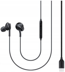 Słuchawki Samsung Słuchawki USB-C Samsung AKG EO-IC100BBEGEU Dokonałowe Galaxy S24 A55 A56 one size 2