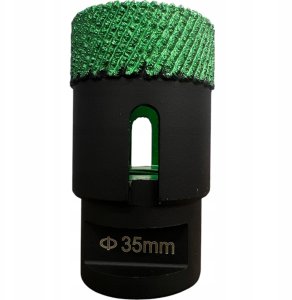 DRAUMET Otwornica diamentowa brazowana MMD 35 mm M14 do gresu ceramiki płytek 8
