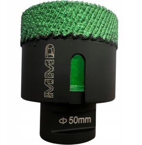 Falon-Tech Otwornica diamentowa brazowana MMD 50 mm M14 do gresu ceramiki płytek 3