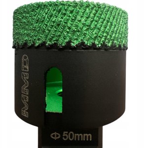 Falon-Tech Otwornica diamentowa brazowana MMD 50 mm M14 do gresu ceramiki płytek 4