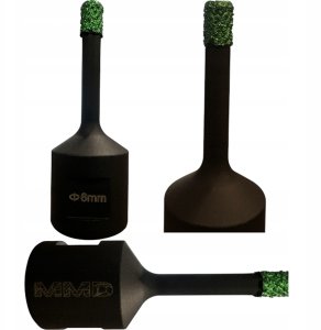 Falon-Tech Otwornica diamentowa brazowana MMD 8 mm M14 do gresu ceramiki płytek 5