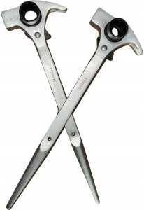 Falontech Klucz monterski do rusztowań 19/22 mm wielofunkcyjny klucz młotek brecha 3