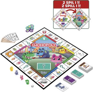 Hasbro Monopoly Junior 2 In 1 Refresh DK/NO 2