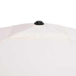 Springos Parasol ogrodowy 240 cm duży składany z korbką na balkon, taras ecru Uniwersalny 7
