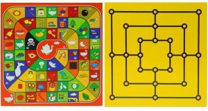 LeanToys Zestaw Gier Rodzinnych 18w1 Szachy Magnetyczna Szachownica 6