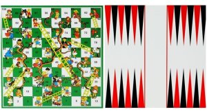 LeanToys Zestaw Gier Rodzinnych 18w1 Szachy Magnetyczna Szachownica 9