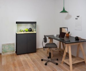 Aquael AQUAEL ZESTAW OPTISET 125 CZARNY 2.0+SZAFKA 19