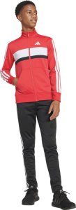 Adidas Dres dla dzieci adidas Seasonal Essentials Tiberio 3-Stripes Tricot czerwono-czarny JI6214 140cm 6