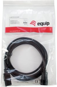 Equip Kabel zasilający C13 ->C14 gniazdo/wtyczka czarny 1.50m (112109) 2