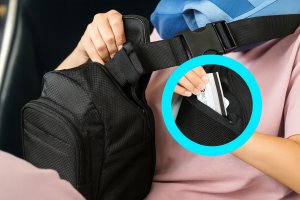 Cabeau Cabeau On-The-Go Sling Pack–torba podróżna/saszetka na ramię z ochroną RFID 4