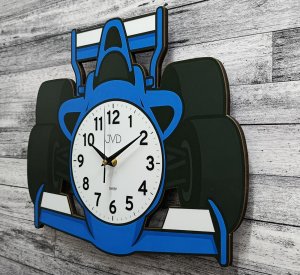 JVD Zegar ścienny HJ116.1 dziecięcy samochód 40x33 cm . 3