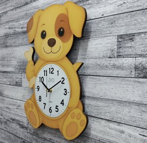 JVD Zegar ścienny HJ115 dziecięcy piesek 28x39 cm . 3