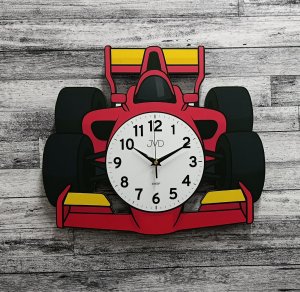 JVD Zegar ścienny HJ116 dziecięcy samochód 40x33 cm . 2
