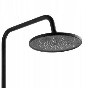 Zestaw prysznicowy Invena Shower set RIKIA with mixer black 3
