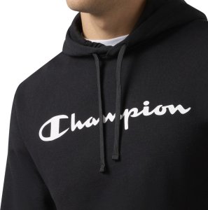 Champion Bluza męska Hooded Sweatshirt czarny 221917 KK001 XL 4