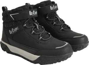 Lee Cooper Buty trekkingowe trapery trzewiki dla dzieci Lee Cooper czarne LCJ-25-01-3759K 34 2