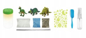 Grafix Dinozaury Terrarium Ogród W Słoiku Lampka Nocna Zestaw Edukacyjny Nasiona 5
