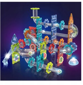 click4TOYS Klocki magnetyczne Tor Magnetyczny 120 El 2
