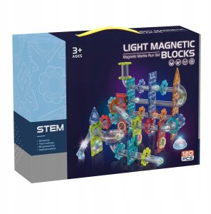 click4TOYS Klocki magnetyczne Tor Magnetyczny 120 El 3