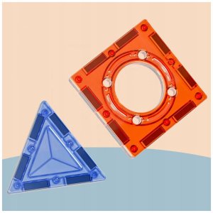click4TOYS Klocki magnetyczne Tor Magnetyczny 120 El 5