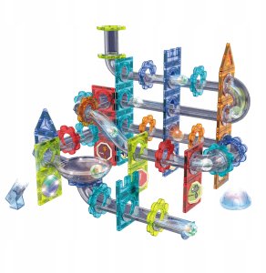 click4TOYS Klocki magnetyczne Tor Magnetyczny 120 El 8