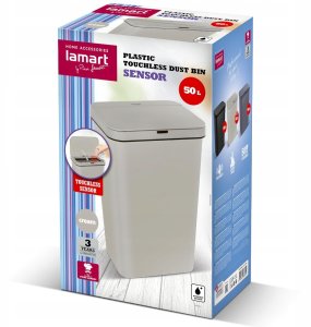 Kosz na śmieci Lamart LT8109 Kosz 50L BEOWY Sensor 5