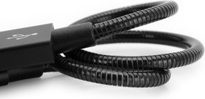 Kabel USB Verbatim USB-A - microUSB 1 m Czarny (48863) 2