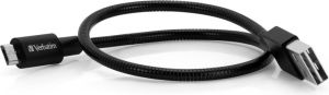 Kabel USB Verbatim USB-A - microUSB 1 m Czarny (48863) 7