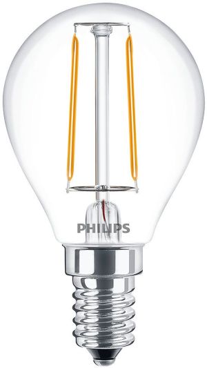 Philips Classic LEDcandle Fila Tropfen 2W, E14, 827, P45 (PH-57413300) 1