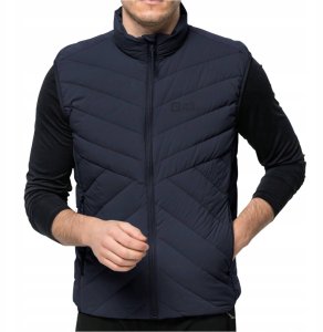 Jack Wolfskin Athletic Down Vest M 1206692-1010 granatowy M 4