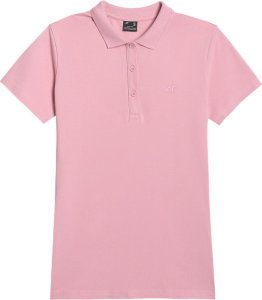 4f Koszulka damska polo 4F F365 jasny róż 4FWMM00TPTSF365 56S M 2