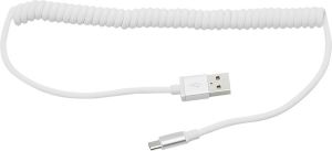 Kabel USB Blow USB-A - 1.5 m Srebrny (66-104#) 1