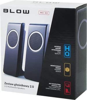 Głośniki komputerowe Blow MS-22 (66-373) 2