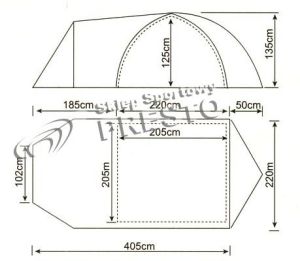 Namiot turystyczny Campus Namiot Vail 3 Campus wariant uniw - 5900787314404 3