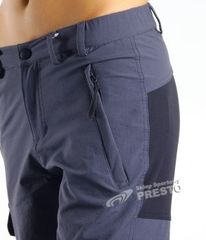 Campus Spodnie trekkingowe damskie Trekko Lady grafitowo-czarne r. XS 5