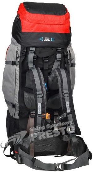 Plecak turystyczny Campus Plecak turystyczny Nadel 100+20 Campus czerwono-szaro-czarny uniw - 5900787465625 2