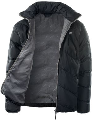 Kurtka męska Hi-Tec Kurtka puchowa męska Socho Black/Dark Grey r. L 4
