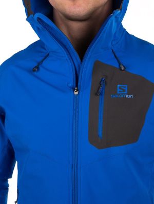 Kurtka męska Salomon Kurtka męska softshell Ranger Union Blue r. M 3