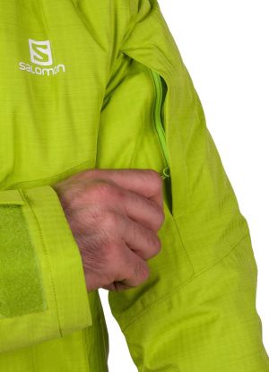 Kurtka narciarska męska Salomon Kurtka narciarska męska Stormspotter Jacket M 10.000 Salomon Zielona r. XL - 889645034188 9