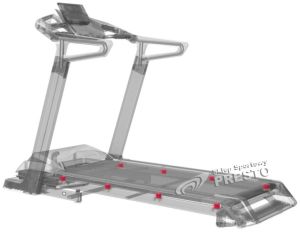 Bieżnia Kettler Bieżnia treningowa Track Performance Kettler uniw - 2000091013356 8