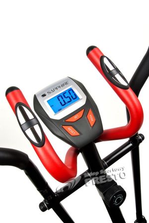 Orbitrek Sapphire sport Orbitrek magnetyczny Avanti SG-811E + 3 GRATISY! czarno-czerwony 4