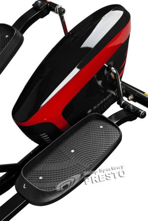 Orbitrek Sapphire sport Orbitrek magnetyczny Avanti SG-811E + 3 GRATISY! czarno-czerwony 6