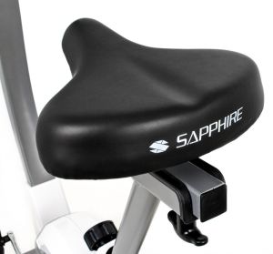 Rower stacjonarny Sapphire sport Rower elektromagnetyczny Ultimate II SG-922B Sapphire biało-srebrny uniw - 2000091016245 6