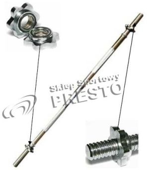 Spokey Zestaw ławka + gryf + 100kg obciążeń uniw - 2000091015243 3