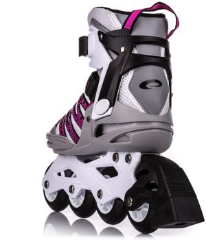 Rolki Spokey Rolki fitness damskie Halo II szaro-różowe r. 41 4